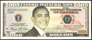 USA, 2009 dolárov 2009