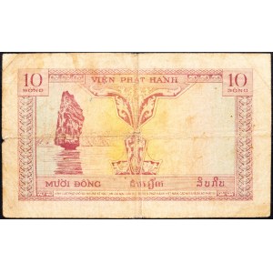 Vietnam, 10 Piastres 1953