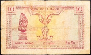 Vietnam, 10 Piastre 1953