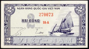 Vietnam, 2 Dong 1955