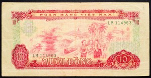Vietnam, 10 Dong 1966