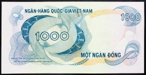 Wietnam, 1000 Dong 1971