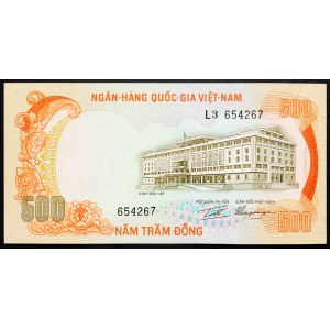 Vietnam, 500 Dong 1972
