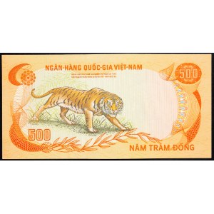 Vietnam, 500 Dong 1972