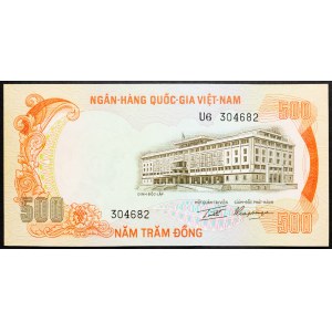 Vietnam, 500 Dong 1972