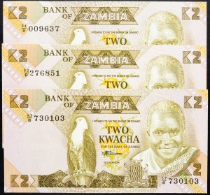 Zambia, 2 Kwacha 1980-1988