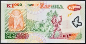 Zambie, 1000 Kwacha 2003