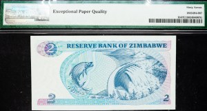 Simbabwe, 2 Dollars 1983