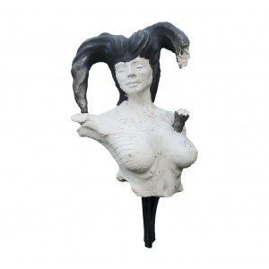 Jacek Opała, Woman with Horn, 2018