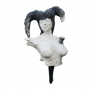 Jacek Opała, Woman with Horn, 2018