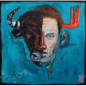 Wojciech Brewka, Bull (z cyklu We are all animals), 2018