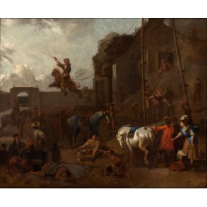 Scuola Jan Miel Jan Miel detto Giovanni Miel o anche Giovannino delle Vite, Scuola Jan Miel Jan Miel detto Giovanni Miel o anche Giovannino delle Vite 1599-1663 Una festa di paese