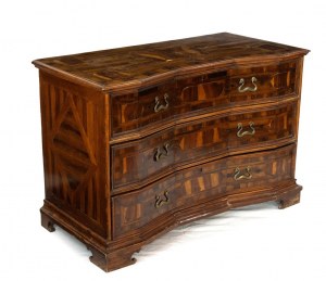 Rare pair of Venetian chests of drawers