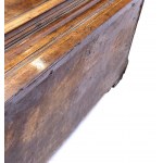 A walnut bridal cassone