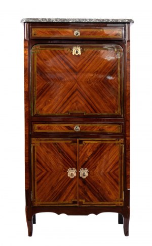 Pierre Plée, Pierre Plée French ebony Secretaire, Louis XV