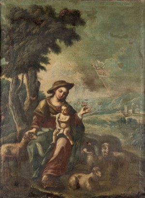 Madonna of the Shepherdess painting