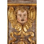 Pair of Italian panels depicting cherubs