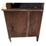 French corner cabinet in purple ebony, Louis XVI
