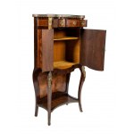 French Napoleon III° inlaid cabinet
