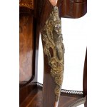 French Napoleon III° inlaid cabinet