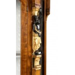 Italienischer Empire-Eckschrank aus Nussbaum