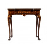 Dutch Game Table Inlaid