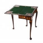Dutch Game Table Inlaid