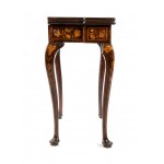Dutch Game Table Inlaid