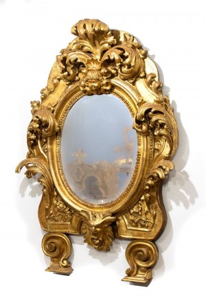 Antiker römischer Spiegel, Louis XV