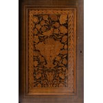 English inlaid centre desk