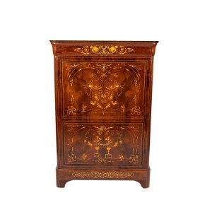Louis Edouard Lemachard, Louis Edouard Lemachard 1795-1872 French secretaire A Abattant Charles X