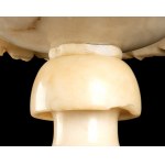 Pair of Italian alabaster lamps