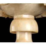 Pair of Italian alabaster lamps