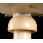 Pair of Italian alabaster lamps