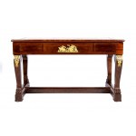 French mahogany Empire Desk