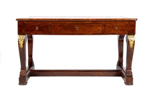 French mahogany Empire Desk