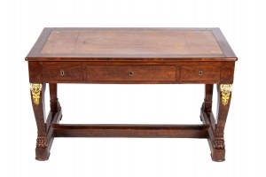 French mahogany Empire Desk