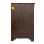 Dutch mahogany inlaid secretaire, Charles X