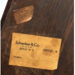 Dutch mahogany inlaid secretaire, Charles X