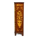 Dutch mahogany inlaid secretaire, Charles X
