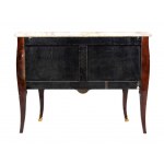 French chinoiserie painted and lacquered dresser