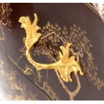French chinoiserie painted and lacquered dresser