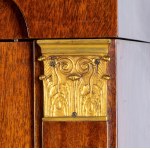 Pair of French empire bookcases