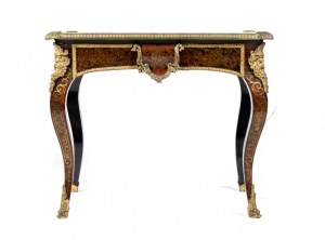 French Boulle writing - table