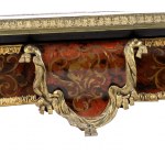 French Boulle writing - table