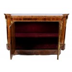 Englisches viktorianisches Sideboard mit Intarsien