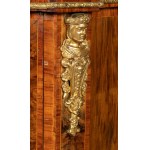 Englisches viktorianisches Sideboard mit Intarsien