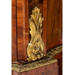 Englisches viktorianisches Sideboard mit Intarsien