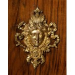 Englisches viktorianisches Sideboard mit Intarsien