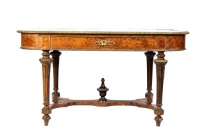 French inlaid writing desk